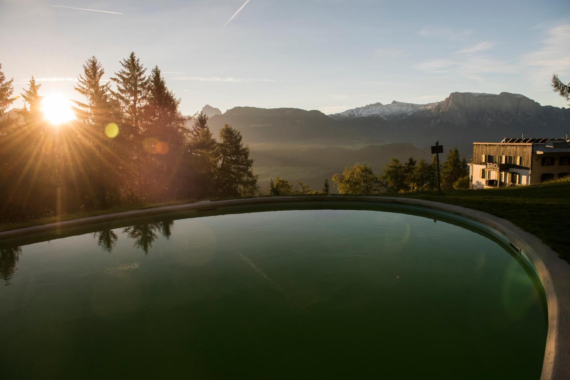 Einaeugl - Briol Hotel Barbiano  Bagian luar foto